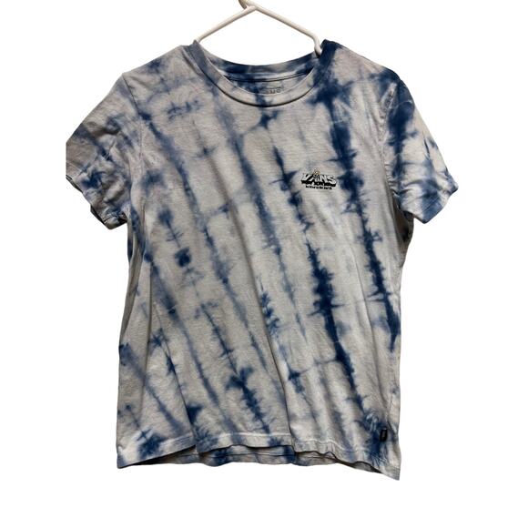 Vans T Shirt Womens Large Tie-Dye with sunflower on logo - Picture 1 of 4